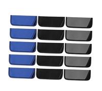 UPKOCH 15pcs Soft Glasses Pouch Portable Eyeglass Cases for Travel and Indoor Use Pressure-resistant Protective Soft Sunglasses Sleeve Compact Lightweight Eyewear Storage Bags in Black