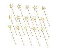 UPKOCH 15pcs Star Fairy Wands for Birthday Party Masquerade Cosplay Reusable Star-shaped Sticks for Boys Stage Performance and School Events