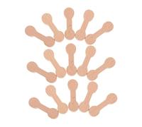 UPKOCH 15pcs Wooden Train Track Connectors Decorative Track Adaptors for DIY Railway Model Enhance Creativity Imagination Safe Design for Play