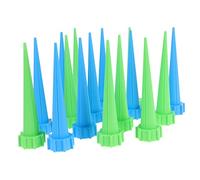 UPKOCH 16Pcs Automatic Plastic Plant Watering Device Self Watering System for Home Use Blue Green Drip Irrigation Tool with Soil Moisture Control Easy Operation and Design