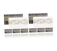UPKOCH 16pcs Guitar Fretboard Stickers Scale Note Decals for Beginners Easy to Remove Labels Color-coded for Learning Guitar Notes for Guitarists