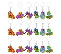 UPKOCH 18pcs Cartoon Snake Keychain for Boy Girl Adorable Animal Party Favors Bulk Keychains for Bags and Pendants Cute Snake Shaped Goodie Bag Fillers