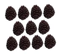 UPKOCH 18Pcs Lifelike Simulation Raspberry Model Realistic Faux Fruit Props for Home Photography and Teaching Tools for Fruit Shops and Scene Decoration