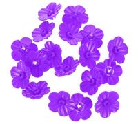 UPKOCH 18pcs Plastic Hummingbird Feeder Flowers Outdoor Bird Feeder Flowers Feeding Port Parts