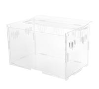 UPKOCH 1pc Acrylic Reptile Breeding Tank Self Assembly Feeding Box for Safe Insect Reptile Care Moisture Resistant Design for Terrarium Use