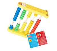 UPKOCH 1PC Colorful Wooden Abacus Educational for Preschool Giraffe Design Creative Numeration Tool for Early Math Learning Lightweight and Preschool Supplies