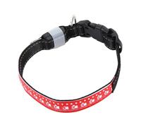 UPKOCH 1Pc Creative LED Dog Collar Lightweight PU for Stylish Pets for Evening Walks and Camping Easy Off Light Switch for Dogs
