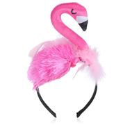UPKOCH 1Pc Flamingo Headband Creative Flamingo Hat Cute Hair Accessories Party Decoration for Summer Beach Flower Hawaii Carnival Tropical