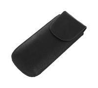 UPKOCH 1pc Leather Harmonica Storage Box Ten-hole Case for Beginners and Adults Shockproof Scratch-resistant Travel Cover Harmonicas Black