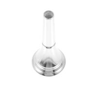 UPKOCH 1pc Practical Horn Mouthpiece Silver Plated Accessory for French Horn Replacement for Beginners and Professionals Smooth Finish for Enhanced Performance