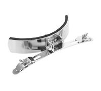 UPKOCH 1Pcs Marching Drum Leg Support Accessory Silver Sleek Stylish Easy to Install Convenient Design Metal Support Accessory for Drum for Practicing at Home 9.59X4.52X1.49In