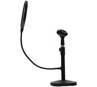 UPKOCH 1set Adjustable Desktop Mic Stand with Mic Filter Sturdy Tabletop Microphone Bracket for Home Recording Podcasting and Live Performances