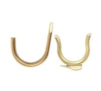UPKOCH 1set b Flat Trumpet Accessories for Enhanced Stability and Performance Includes Front and Back Hooks for Trumpet Players
