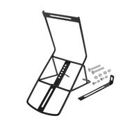 UPKOCH 1set Bicycle Front Rack Front Rack for Road Bike Dirtbike Frame Mountain Bike Accessories for Men Adjustable Kick Stand Kickstand Aluminum Alloy Black