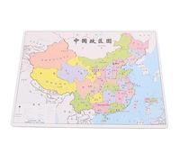 UPKOCH 1set China Map Puzzle Toy Portable Educational Jigsaw for Boy Girl Learn Geography China Administrative Regions for Boys and Girls Develop Communication Thinking Skills