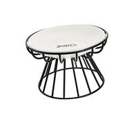 UPKOCH 1Set Creative Elevated Ceramic Cat Feeder with Iron Stand Ergonomic Design for Comfortable Eating Durable Pet Bowl Promotes Health Includes Fish