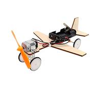 UPKOCH 1set Diy Wooden Aircraft Model Kit for Boys and Girls Fun Toy to Inspire Creativity and Curiosity for Hands Activities and Intellectual Development