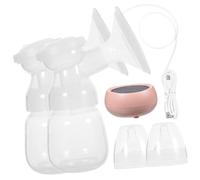 UPKOCH 1Set Electric Silent Suction Convenient Milk Extractor for Breastfeeding Moms Portable Easy to Clean Dual Sided