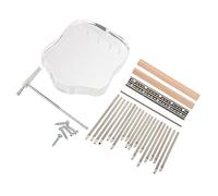 UPKOCH 1set Keys Kalimba Kit Complete Thumb Piano Assembly Parts for Beginners Smooth Finish Easy to Install Music for Friends