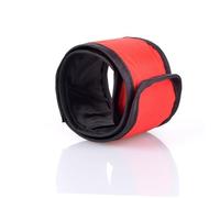 UPKOCH 1set LED Luminous Slap Bracelets High Visibility Night Running Wristbands Red Green Orange Yellow for Jogging Cycling and Safety Events 4pcs