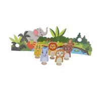 UPKOCH 1set Mini Felt Finger Puppets Cute Animal Hand Puppets for Boys and Girls and for Interactive Storytelling and Imaginative Bonding and Learning Activities