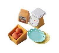 UPKOCH 1set Miniature Kitchenware for Dollhouse Baking Toys Collection Scale Realistic Kitchen Toy for Creative Play and Decorative Scenes