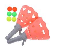 UPKOCH 1Set Outdoor Pop Pass Catch Ball Game with Catch Launcher Baskets Balls for Family Fun for Boys Age