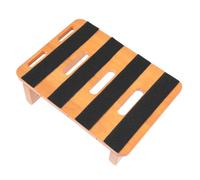 UPKOCH 1set Practical Wood Guitar Effector Board Organizing Stand for Electric Guitar Effect Pedals Hollow Design for Easy Connection Quality and Creative