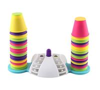 UPKOCH 1Set Stacking Cups for Early Learning Safe and Smooth Educational Playing for Fun Stacker Game for Development and Hand Eye Coordination