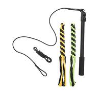 UPKOCH 1Set Telescopic Dog Tease Wand Interactive Flirt Pole for Walking Dogs Lightweight Portable Puppy Teasing Stimulates Curiosity Encourages Playfulness Dogs