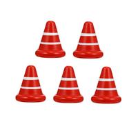 UPKOCH 1Set Wooden Traffic Sign Educational Road for Early Transportation Learning Bright Red Color for Visibility for DIY Play and Teaching Traffic Safety
