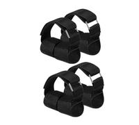 UPKOCH 2 Pair Adjustable Ankle Weight Straps with Secure Buckle and Comfort Padding for Foot Dumbbell Attachment Tibialis Trainer Bands for Leg Strength Training Home and Gym Fitness