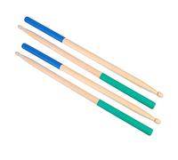 UPKOCH 2 Pairs Wood Tip Maple Drumsticks with Non-slip Handle, Colored Blue and Green, Snare Drum Sticks Suitable for Percussion and Music Performance