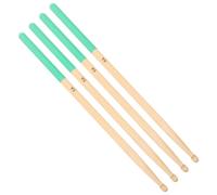 UPKOCH 2 Pairs Wooden Handle Drumsticks Durable Percussion Instrument Mallets for Practice Performance for Marimba Electric Drums Comfortable Grip Lightweight Design