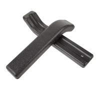 UPKOCH 2 Pcs ABS Plastic Waterproof Wear-Resistant Armrest Replacement Pads for Wheelchair, Universal Fit Arm Pads for Manual Wheelchairs, Protective Mobility Aid Accessories