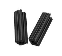 UPKOCH 2 Pcs Golf Club Rubber Vise Clamps for Shafts High-grade Thick Non-slip Grips Protect Clubs From Damage Secure Hold for Regripping and Repair Black