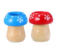 UPKOCH 2 Pcs Small Mushroom Kaleidoscope for Party Favors Unique Compact Design Fun Birthdays Weddings Entertainment Random Color