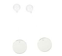UPKOCH 2 Sets Aquarium Mirror for Betta Fish Floating Fish Tank Mirror Decoration Safe Compact Design for Betta Training Play Enhances Tank Aesthetics