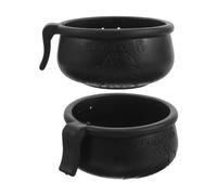 UPKOCH 2 Sets Durable Pasture Feeding Cups for Chickens Easy to Clean Poultry Water Drinkers Compact Design for Gamecock Training and Domestic Birds