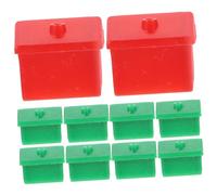 UPKOCH 2 Sets House Game Board Game Replacement Tokens for Adults Wear-resistant Property Houses for Victory Fun Party Decoration and Logic Skill Enhancer