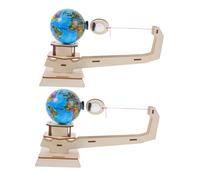 UPKOCH 2 Sets Stem Gravity Science Kits for Educational Earth Moon Puzzle for Home Classroom Promote Creativity Fine Motor Skills Collaborative Learning