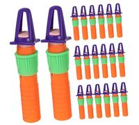 UPKOCH 20 pcs Crayon Extender with Sharpener Multipurpose Plastic Holder Caps for Oil Pastels and Crayons Lightweight Portable Art Supplies for Artists and Students at Home