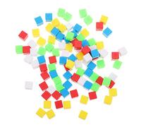 UPKOCH 200 Pcs Colorful Small Cubes for Math Teaching Sensory for Intelligence Developing Practical Teaching Tools for Preschool Primary Schools