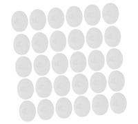 UPKOCH 200pcs Rv Accessories Tent Pole Cap Pole Tip Cover Pvc Waterproof White 5.3mm Central Hole Camping Outdoor Use