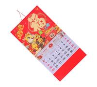 UPKOCH 2026 Wall Calendar Chinese Calendars Hanging Lunar Year Planner Paper Sturdy Traditional and Creative Fusion Records Daily Schedules Home Decor for Lunar New Year