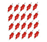 UPKOCH 20pcs Automatic Chicken Waterer Nipples Drinker Feeding Equipment Threaded Poultry Feeder with Secure Seal Smooth Surface Suitable for Hens Ducks Quail and Other Birds