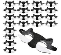UPKOCH 20pcs Felt Half Wolf Cosplay for Halloween Celebration Dress up Accessories