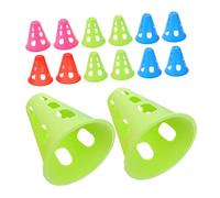 UPKOCH 20pcs Mini Plastic Training Cones Windproof Sports Cones for Outdoor Skill Development Lightweight Agility Equipment for Roller Skating and Soccer Practice