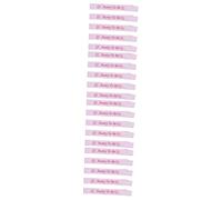 UPKOCH 20pcs Shower Etiquette Sashes for Memorable Party Celebrations Moms Fits Elegant Design for