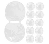 UPKOCH 20pcs Transparent Table Tennis Racket Protector Film Double Sided Adhesive Paddle Cover for Paddle Maintenance and Dust Protection